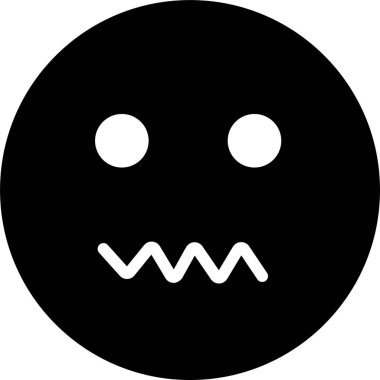 Doodle Emoji yüz ikonu. çizim stili. Farklı ifade, duygusal ruh hali, yakın mutlu, üzgün, gülümse. Çizgi roman çizgisi sanat vektörü çizimi. Mobil kullanım için beyaz arkaplanda izole