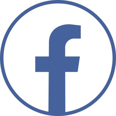 Düz çizgi Facebook ikonu. Saydam bir arkaplanda gölgeyle izole edilmiş logo Asıl Facebook Uygulaması popüler sosyal medya hizmeti sosyal medya logo vektörü uygulamalar veya web sitesi