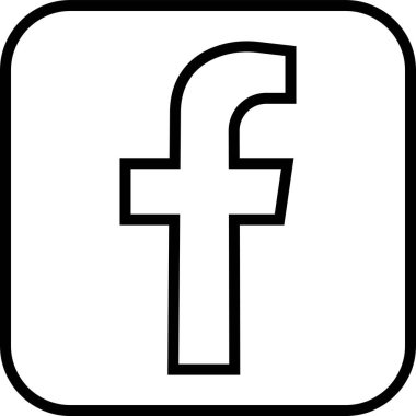Facebook simgesi hizada. Saydam bir arkaplanda gölgeyle izole edilmiş logo Asıl Facebook Uygulaması popüler sosyal medya hizmeti sosyal medya logo vektörü uygulamalar veya web sitesi