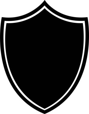 Polis rozeti şeklindeki ikon dairede. Bu polis veya silahlı kuvvetler için şeffaf arkaplan koleksiyonuna izole edilmiş rozet etiketi uygulamalar ve web sitesi için sembol logoti vektörü