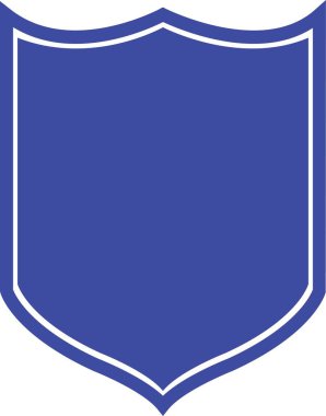 Polis rozeti şeklindeki ikon dairede. Bu polis veya silahlı kuvvetler için şeffaf arkaplan koleksiyonuna izole edilmiş rozet etiketi uygulamalar ve web sitesi için sembol logoti vektörü