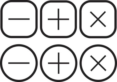 Satır kümesinde matematiksel kare çember simgesi artı çoklu sembolleri böl. Şeffaf arka plan iş finans kavramına izole edilmiş. Matematiksel eylemler basit işaret Ek Vektör uygulamaları web sitesi