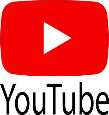 Düz olarak YouTube logo tasarımı. Uygulamalar ya da web YouTube renkli sosyal medya simgesi için editoryal vektör. Saydam arkaplan abone çalma düğmesi depolama ve video logosu görüntüleme üzerinde izole edilmiş.