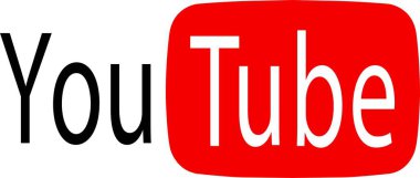 Düz olarak YouTube logo tasarımı. Uygulamalar ya da web YouTube renkli sosyal medya simgesi için editoryal vektör. Saydam arkaplan abone çalma düğmesi depolama ve video logosu görüntüleme üzerinde izole edilmiş.