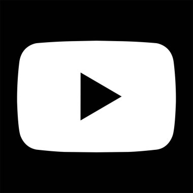 Düz olarak YouTube logo tasarımı. Uygulamalar ya da web YouTube renkli sosyal medya simgesi için editoryal vektör. Saydam arkaplan abone çalma düğmesi depolama ve video logosu görüntüleme üzerinde izole edilmiş.