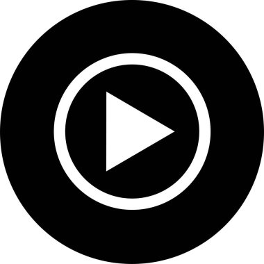 YouTube Müzik Mobil uygulama simgesi düz. Logo Youtube müzik sosyal medya ikonlarını dinle. Uygulamalar veya Web Akımı Şarkıları ve Müzik Videoları için şeffaf arkaplanda izole edilmiş editoryal vektör