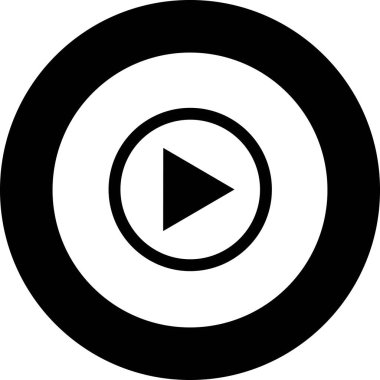 YouTube Müzik Mobil uygulama simgesi düz. Logo Youtube müzik sosyal medya ikonlarını dinle. Uygulamalar veya Web Akımı Şarkıları ve Müzik Videoları için şeffaf arkaplanda izole edilmiş editoryal vektör