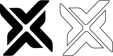 Moda tarzında sabıkalı logo simgesi. Şeffaf arkaplanda izole edilmiş. Sloganlı yeni ağır logo tasarımı için kullanılacak. Uygulamalar ve web sitesi için sembol vektörünü imzala