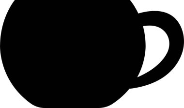 Kahve ve çay ikonu düz konumda. Şeffaf arka planda izole edilmiş bir fincan sıcak kafein soğuk plastik konteynır, içecek, meyve suyu, çay, kakao ve diğerleri. Uygulamalar web sitesi için vektör