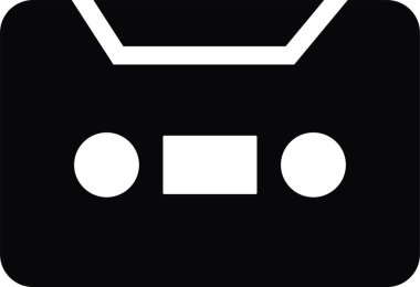 Step kayıt simgesi düz stil. Şeffaf arkaplanda izole edilmiş. Müzikal dalgalar için anahtar işaretleri kullan. Uygulamalar ve web siteleri için tasarım elemanı logo şablonu teknoloji sembolü vektörü