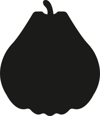 Kabak ikonu düz, tarz korkutucu şeffaf arka plan balkabağı - Cadılar Bayramı için kabak ya da tebrik kartı broşürü veya broşürü için Şükran Günü şürü. Uygulamalar ve web sitesi için vektör