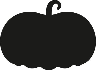 Kabak ikonu düz, tarz korkutucu şeffaf arka plan balkabağı - Cadılar Bayramı için kabak ya da tebrik kartı broşürü veya broşürü için Şükran Günü şürü. Uygulamalar ve web sitesi için vektör