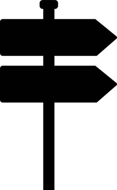 Şeffaf arkaplanda izole edilmiş yol işareti simgesi. Bir metin için model şablonu. Otoyol boş plakalı tabelasında gerçekçi bir tehlike uyarısı boş. uygulamalar için vektör