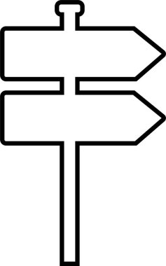 Saydam arkaplanda izole edilmiş yol simgesi satırında. Bir metin için model şablonu. Otoyol boş plakalı tabelasında gerçekçi bir tehlike uyarısı boş. uygulamalar için vektör