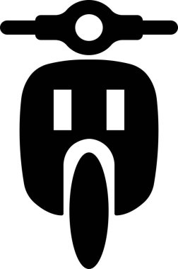 Motosiklet ve motosiklet ikonu, mobilet, scooter, roadster, spor, kruvazör ve helikopterden her türlü motosikletin şeffaf arka plan görüntüsünde izole edildi. Uygulamalar için vektör, ağ