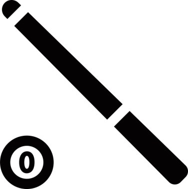 Düz stil spor ikonu. Şeffaf arkaplanda izole edilmiş. Tenis raketleri, beysbol sopaları, lakros sopaları, hokey sopaları, kriket sopaları. Logo, etiket, poster için spor simgeleri. Uygulamalar için vektör, ağ