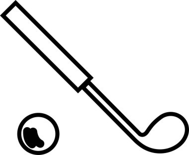 Düz stil spor ikonu. Şeffaf arkaplanda izole edilmiş. Tenis raketleri, beysbol sopaları, lakros sopaları, hokey sopaları, kriket sopaları. Logo, etiket, poster için spor simgeleri. Uygulamalar için vektör, ağ