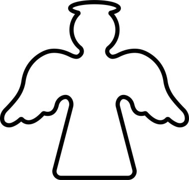 Kuyruk şeklinde kanat simgesi olan melekler. Şeffaf arkaplanda izole edilmiş. Yayılmış, Noel meleği ikonu kutsal melek işareti mobil konsept ve web sitesi tasarımı için. Sembol, grafik logo Vektörü