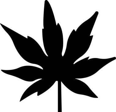 Sonbahar simgesini düz bir şekilde bırakır. Şeffaf arkaplanda izole edilmiş. Çeşitli düşen yapraklar sonbahar konsepti. Akçaağaç yaprağı. Mevsimlik bayram Şükran Günü tebrik kartı. Uygulamalar web sitesi için vektör