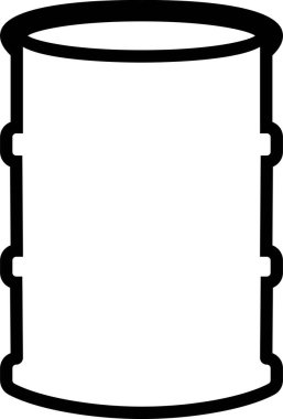 Varil yağı ikonu hizada. Şeffaf arkaplan petrol varili sembolüne izole edilmiş. Damla işareti var. Galon yakıt varilleri. Petrol endüstrisi. Uygulamalar için vektör, web sitesi
