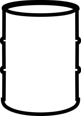 Varil yağı ikonu hizada. Şeffaf arkaplan petrol varili sembolüne izole edilmiş. Damla işareti var. Galon yakıt varilleri. Petrol endüstrisi. Uygulamalar için vektör, web sitesi