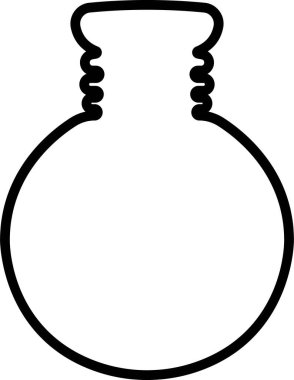 İksir ikonu devrede. Şeffaf arkaplanda izole edilmiş. Sihirli iksir şişesi fantezi iksir cam baloncuk gizemli, parlayan ve kaynayan sıvı, mantar içeceği. Uygulamalar için vektör, web sitesi