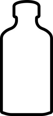 İksir ikonu devrede. Şeffaf arkaplanda izole edilmiş. Sihirli iksir şişesi fantezi iksir cam baloncuk gizemli, parlayan ve kaynayan sıvı, mantar içeceği. Uygulamalar için vektör, web sitesi