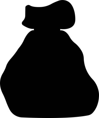 Torba, torba simgesi düz. Uygulamalar ve web sitelerinde buğday çuvalları ve tahıl tarım endüstrisi için tasarlanmış kepçeli buğday unları için şeffaf bir arkaplan üzerinde izole edilmiş bitki gübre taşıyıcısı çantası