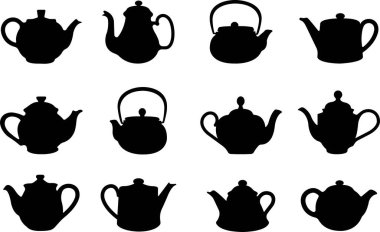 Düz stil çay demliği simgesi. Şeffaf arkaplanda izole edilmiş çaydanlık ya da çaydanlık işareti ve sembolü. Çaydanlıklar, kahve demliği içmek. Uygulamalar web sitesi için soyut tasarım Logotype sanat vektörü