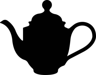 Çay demliği ikonu düz stil. Şeffaf arkaplanda izole edilmiş çaydanlık ya da çaydanlık işareti ve sembolü. Çaydanlıklar, kahve demliği içmek. Uygulamalar web sitesi için soyut tasarım Logotype sanat vektörü