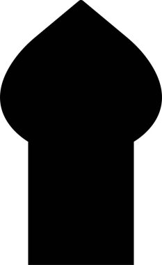 Arapça kemer çerçeve simgesi düz. Pencereler, kapılar, pankartlar, sosyal medya, poster çerçeveleri ve sınırlar için şeffaf arkaplan, uygulamalar veya web geometrik formu için soyut vektör tasarımı üzerinde izole,