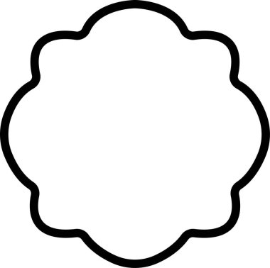 Arapça kemer çerçeve simgesi hizada. Pencereler, kapılar, pankartlar, sosyal medya, poster çerçeveleri ve sınırlar için şeffaf arkaplan, uygulamalar veya web geometrik formu için soyut vektör tasarımı üzerinde izole,