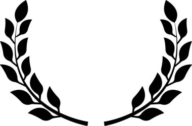 Dairesel defne yaprağı simgesi düz. Şeffaf arka planda farklı şekillerde izole edilmiş buğday ve meşe çelenkleri bir ödülü, başarıyı, haberciliği, asaleti tasvir ediyor. Uygulamalar veya ağ için vektör