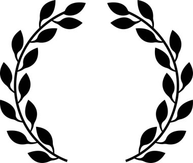 Dairesel defne yaprağı simgesi düz. Şeffaf arka planda farklı şekillerde izole edilmiş buğday ve meşe çelenkleri bir ödülü, başarıyı, haberciliği, asaleti tasvir ediyor. Uygulamalar veya ağ için vektör