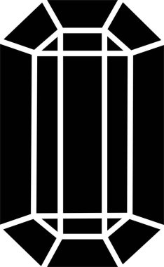 Elmas simgesi düz. Saydam arkaplanda izole edilmiş farklı şekiller, uygulamalar veya web sitesi için işaret ve sembol grafik vektör tasarımı, soyut mücevher kristalleri logo formları