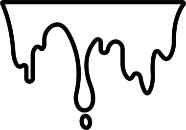 Damlayan boya ya da mürekkep lekesi simgesi. Resmin şeffaf arkaplan noktalarında izole edilmiş, yüzen yağ lekeleri, damlayan boya lekeleri ve damlayan su damlaları uygulamalar veya web için sıvı sıçrama vektörleri oluşturur.