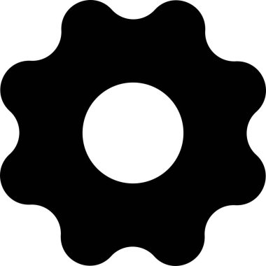 Çiçek ikonu dairede. Şeffaf arkaplanda izole edilmiş. Çağdaş basitlikte çiçekler. Uygulamalar ya da geleneksel çiçek desenleri için sevimli, yuvarlak bitki doğa taşıyıcısı ve bırak