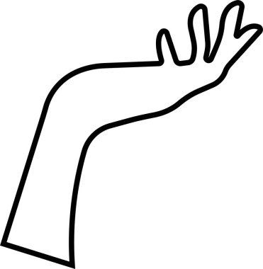 İnsan el hareketleri, pozisyonlar, işaret simgesi hizada. İdeal arkaplan kolunda saydam izole edilmiş, uygulamalar veya web sitesi için parmak ve güçlü yumruk vektörü gösteren grafikler