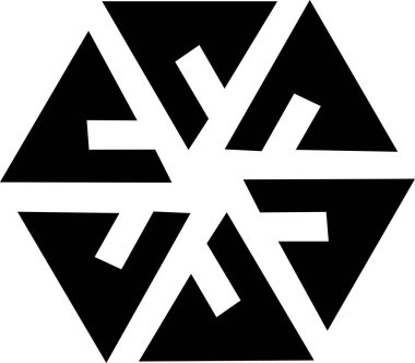 Logo elemanları tasarım simgesi düz. Mega geometrik ve soyut şekiller şeffaf arka plan modern işaretleri üzerinde izole edilmiştir. Neo jeo sanatı İsviçreli Bauhaus uygulamalar veya web için minimalizm vektörünü etkiler