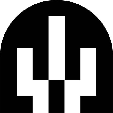 Logo elemanları tasarım simgesi düz. Mega geometrik ve soyut şekiller şeffaf arka plan modern işaretleri üzerinde izole edilmiştir. Neo jeo sanatı İsviçreli Bauhaus uygulamalar veya web için minimalizm vektörünü etkiler