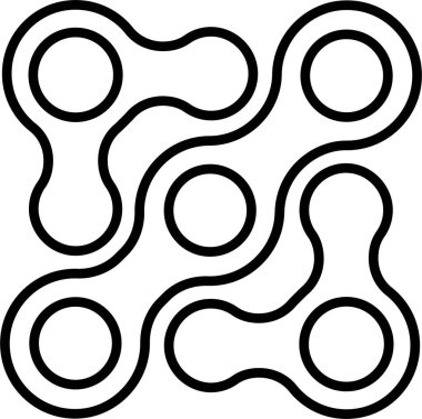 Logo elemanları tasarım simgesi hizada. Mega geometrik ve soyut şekiller şeffaf arka plan modern işaretleri üzerinde izole edilmiştir. Neo jeo sanatı İsviçreli Bauhaus uygulamalar veya web için minimalizm vektörünü etkiler