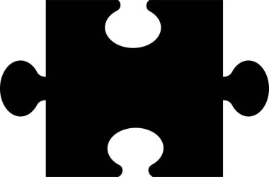 Uygulamalar veya web sitesi eklentileri için düz vektör işareti içeren yapboz parçası simgesi. Şeffaf arkaplanda izole edilmiş parçaların çalınması için farklı stil yapboz parçaları kullanılır. Parçalı yapboz.