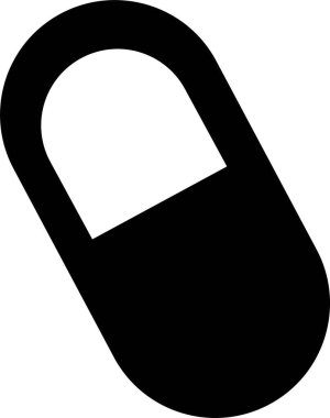 İlaç ve sağlık sigortası ikonu dairede. İlaç kapsülleri, tabletler uygulamalar ve web siteleri için tıbbi tasarım vektörü. İşaret, işaret şeffaf arkaplanda izole edildi