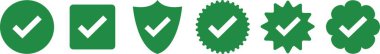 Uygulamalar ve web sitesi işaretleme işareti için düz yeşil simge simgesi simgesini işaretle Onaylandı, onaylandı, doğru, doğru, doğru, onaylanmış sembol işareti şeffaf arkaplanda izole edildi