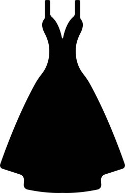 Kadınlar ikonu düz giyinir. Kadın giysisi. Uygulamalar için vektör veya web model kılıf ve bodycon, çadır, imparatorluk veya straplez. Halter ve oyun kıyafeti şeffaf arkaplanda izole edildi