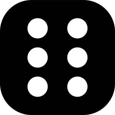 Zar simgesi. Bir çift Dice, Yuvarlanan Küp Oynayan Dice Icon in Flat. Uygulamalar veya web sitesi Grafik Tasarım simgesi için vektör şeffaf arkaplan üzerinde izole