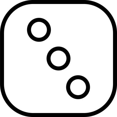 Zar simgesi. Bir çift Dice, Küp Oynayan Yuvarlanan Dice Icon sırada. Uygulamalar veya web sitesi Grafik Tasarım simgesi için vektör şeffaf arkaplan üzerinde izole
