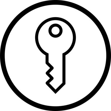 Anahtar simge satırı. anahtar kilit erişim hesap şifresi, ev anahtarı kapı simgesi güvenlik vektörü uygulamalar veya web arayüzü uygulaması için şeffaf arkaplanda izole edilmiş antik anahtar gizliliği