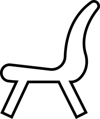 Koltuk, kanepe siyah simgesi uygulamalar için şeffaf arkaplan vektörü ya da ev içi mobilyaların sembolü olan internet koltuk simgesi.