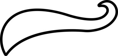 Kuyrukta dönen sportif kuyruk ikonu. Futbol, beyzbol tipografisi harfler için mesaj kuyruğu veya şeffaf arkaplanda izole edilmiş uygulamalar için eski spor logosu vektörü veya web retro